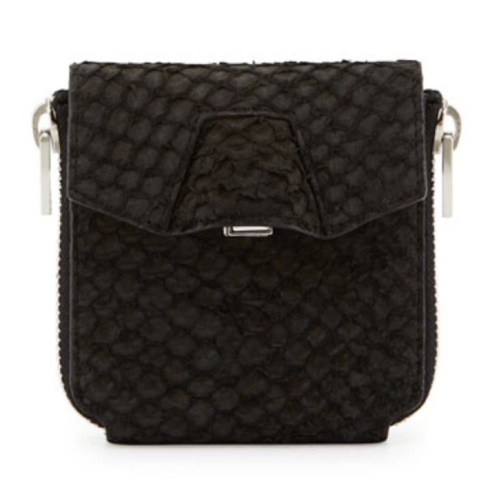 T By Alexander Wang Quillon Snake-Embossed Wallet